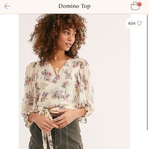 Free People “Domino” blouse